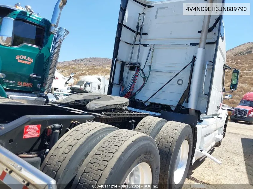 2018 Volvo Vnl VIN: 4V4NC9EH3JN889790 Lot: 40111214