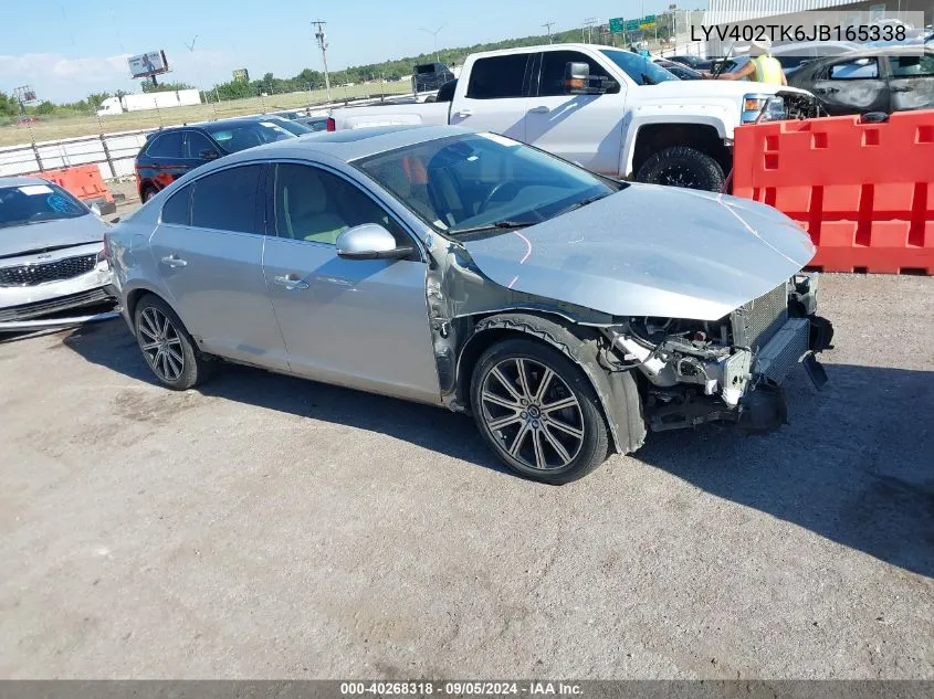 2018 Volvo S60 Inscription Inscription/Premier VIN: LYV402TK6JB165338 Lot: 40268318