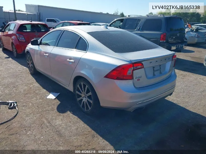 LYV402TK6JB165338 2018 Volvo S60 Inscription Inscription/Premier