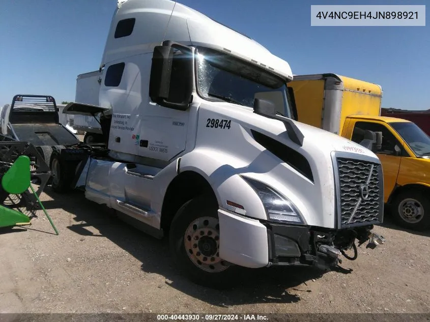 2018 Volvo Vn Vnl VIN: 4V4NC9EH4JN898921 Lot: 40443930