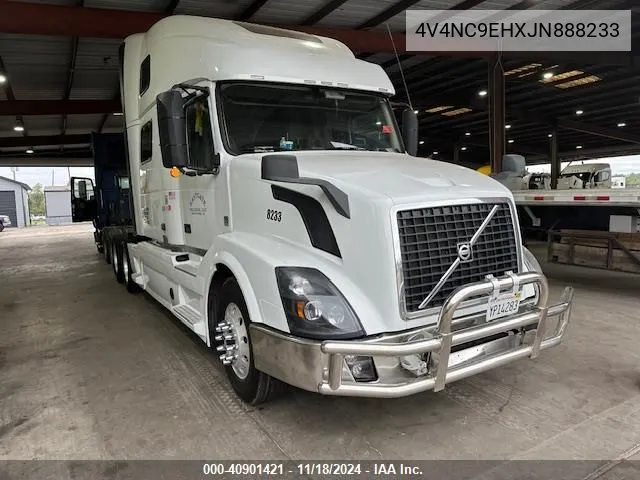 2018 Volvo Vnl VIN: 4V4NC9EHXJN888233 Lot: 40901421