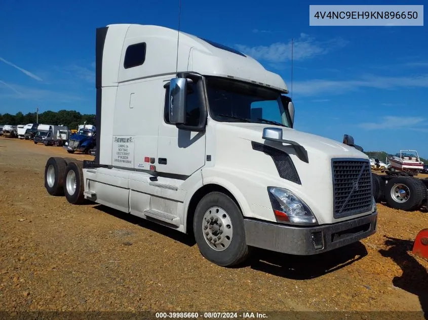 2019 Volvo Vnl VIN: 4V4NC9EH9KN896650 Lot: 39985660