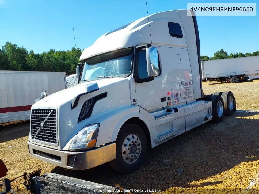 2019 Volvo Vnl VIN: 4V4NC9EH9KN896650 Lot: 39985660