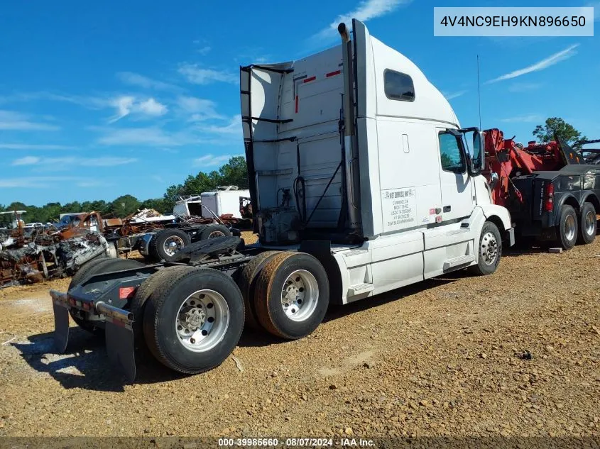 2019 Volvo Vnl VIN: 4V4NC9EH9KN896650 Lot: 39985660