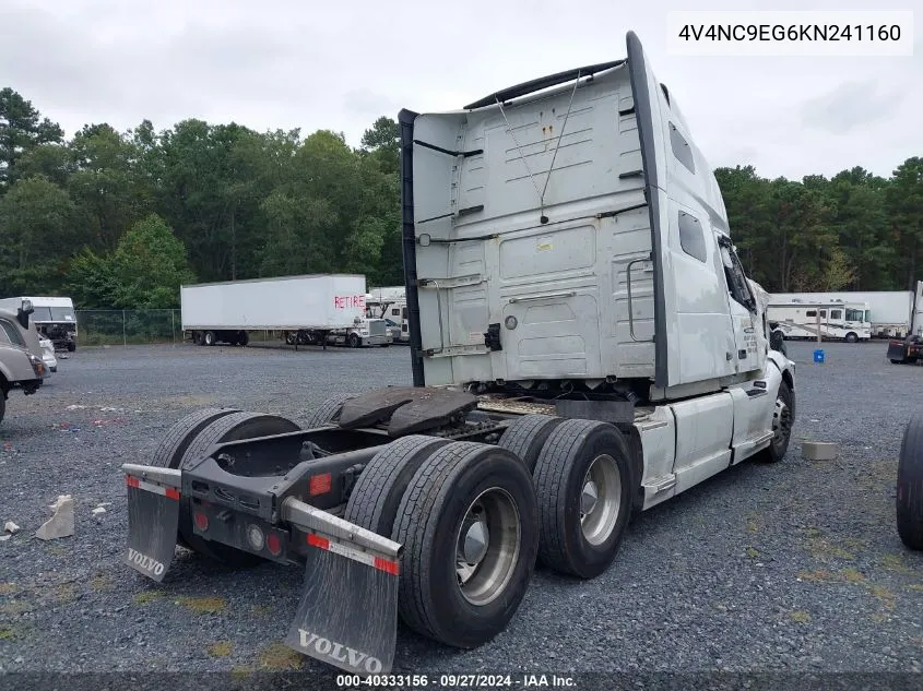 4V4NC9EG6KN241160 2019 Volvo Vnl