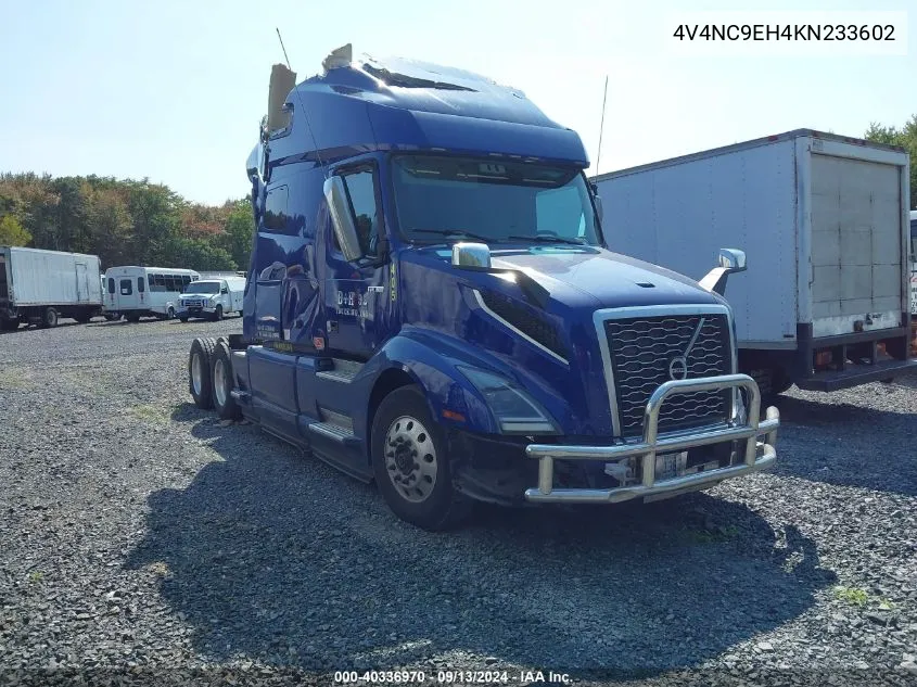 4V4NC9EH4KN233602 2019 Volvo Vnl