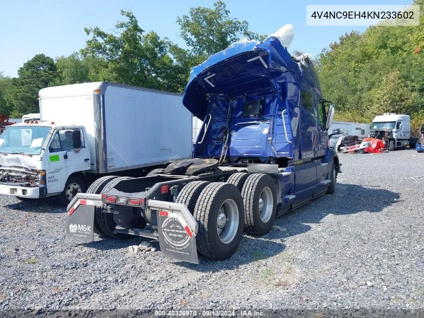 2019 Volvo Vnl VIN: 4V4NC9EH4KN233602 Lot: 40336970