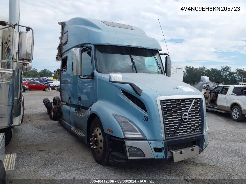 2019 Volvo Vnl VIN: 4V4NC9EH8KN205723 Lot: 40412306