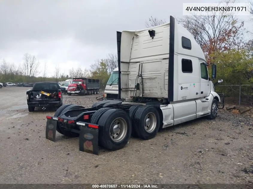 2019 Volvo Vnl VIN: 4V4NC9EH3KN871971 Lot: 40870657