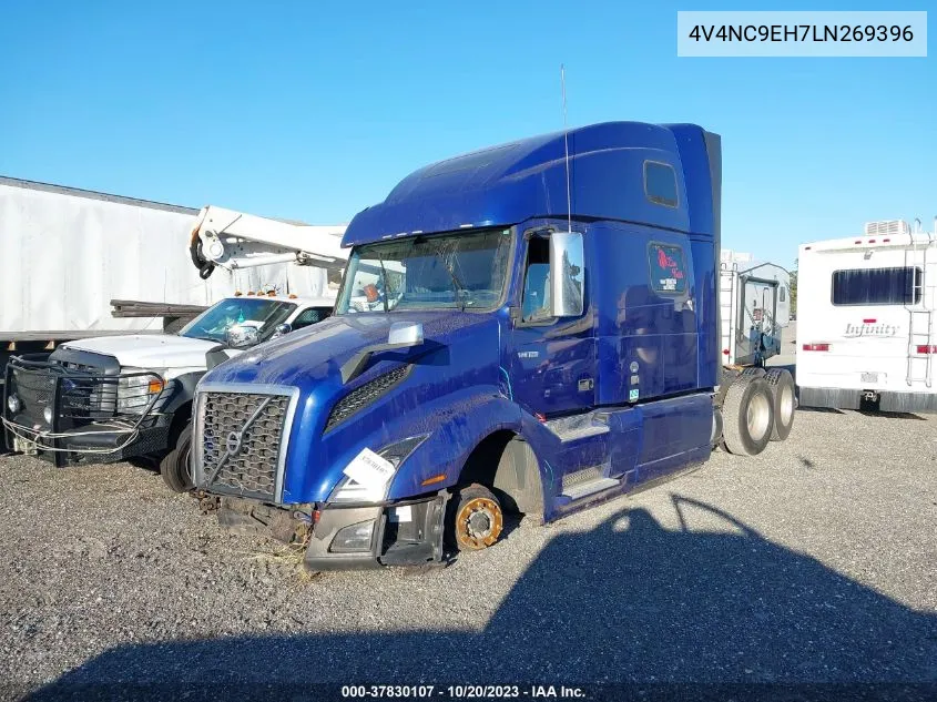 2020 Volvo Vnl VIN: 4V4NC9EH7LN269396 Lot: 37830107