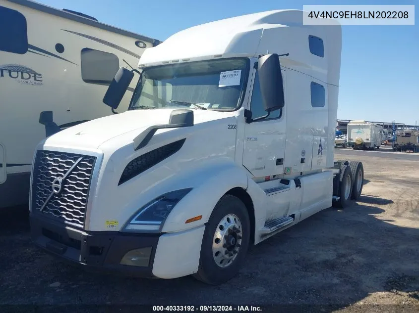 4V4NC9EH8LN202208 2020 Volvo Vnl