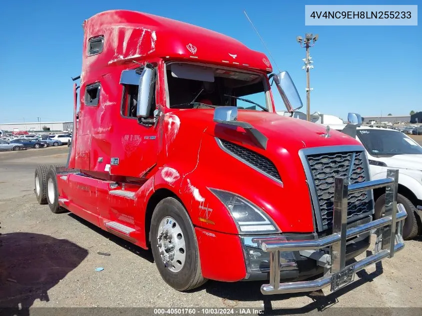 2020 Volvo Vnl VIN: 4V4NC9EH8LN255233 Lot: 40501760