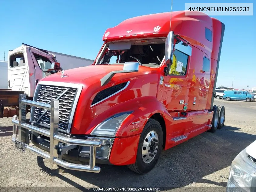 2020 Volvo Vnl VIN: 4V4NC9EH8LN255233 Lot: 40501760