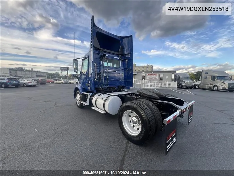 2020 Volvo Vnr VIN: 4V4W19DGXLN253518 Lot: 40581697