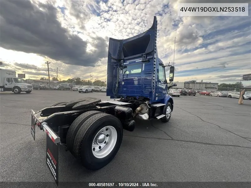 2020 Volvo Vnr VIN: 4V4W19DGXLN253518 Lot: 40581697