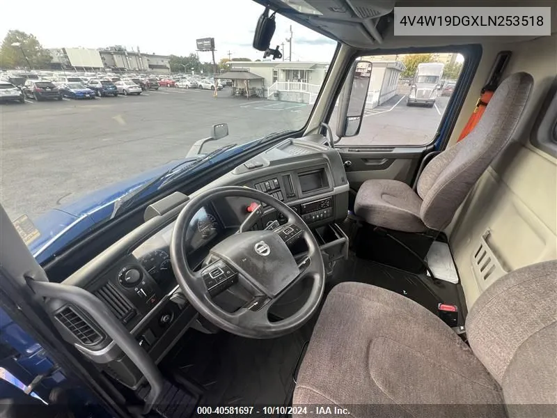 2020 Volvo Vnr VIN: 4V4W19DGXLN253518 Lot: 40581697