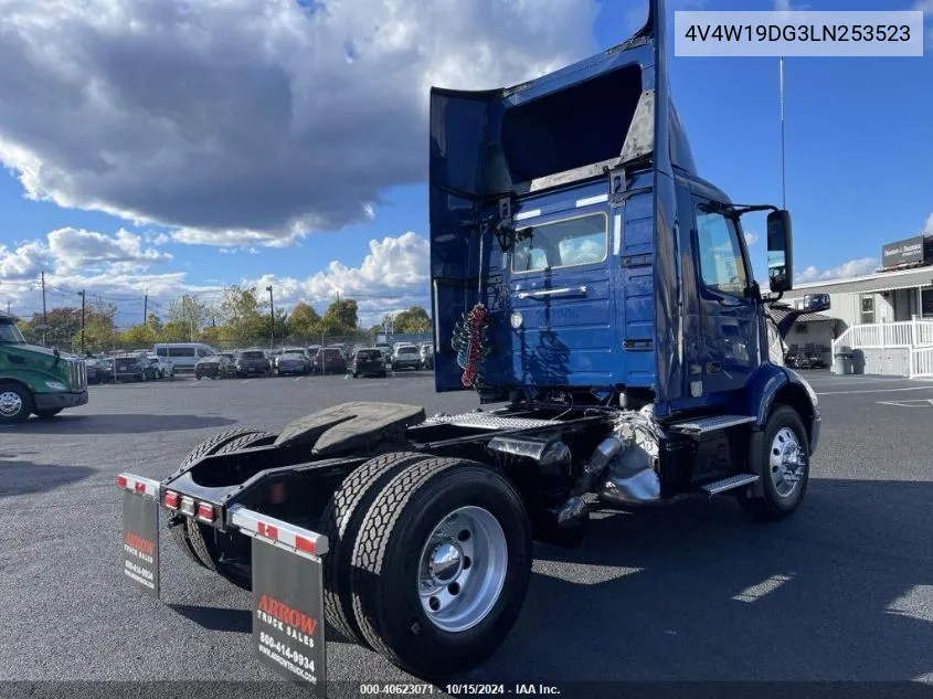 2020 Volvo Vnr VIN: 4V4W19DG3LN253523 Lot: 40623071