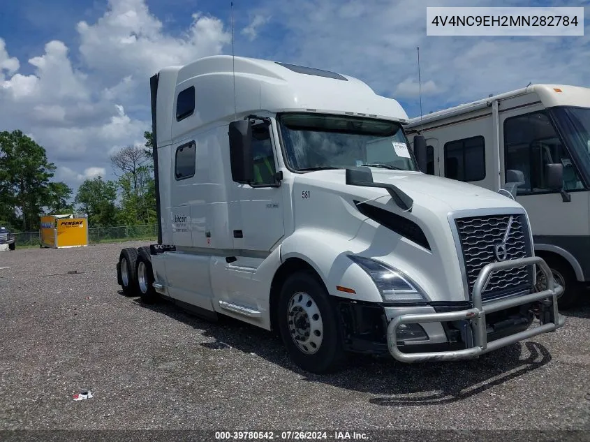 2021 Volvo Vnl VIN: 4V4NC9EH2MN282784 Lot: 39780542