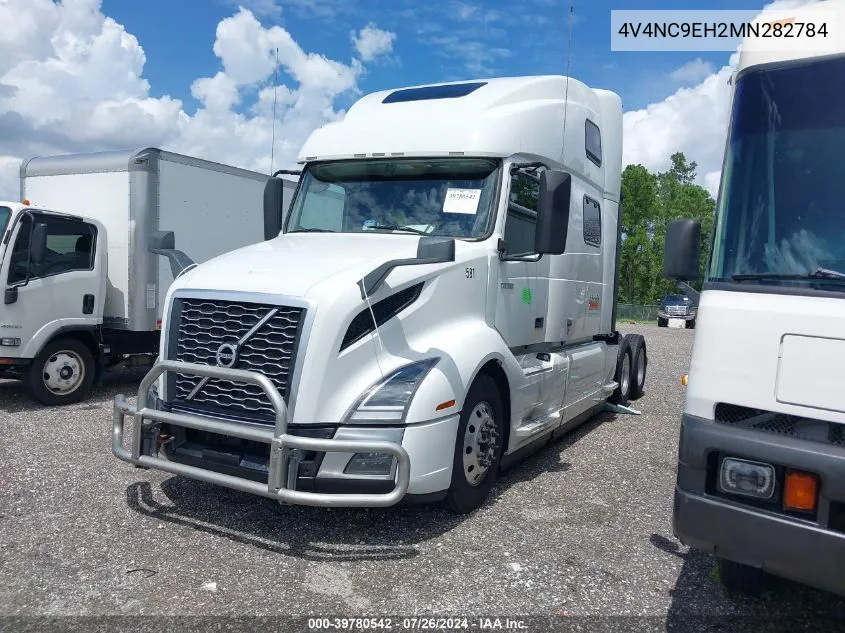 2021 Volvo Vnl VIN: 4V4NC9EH2MN282784 Lot: 39780542