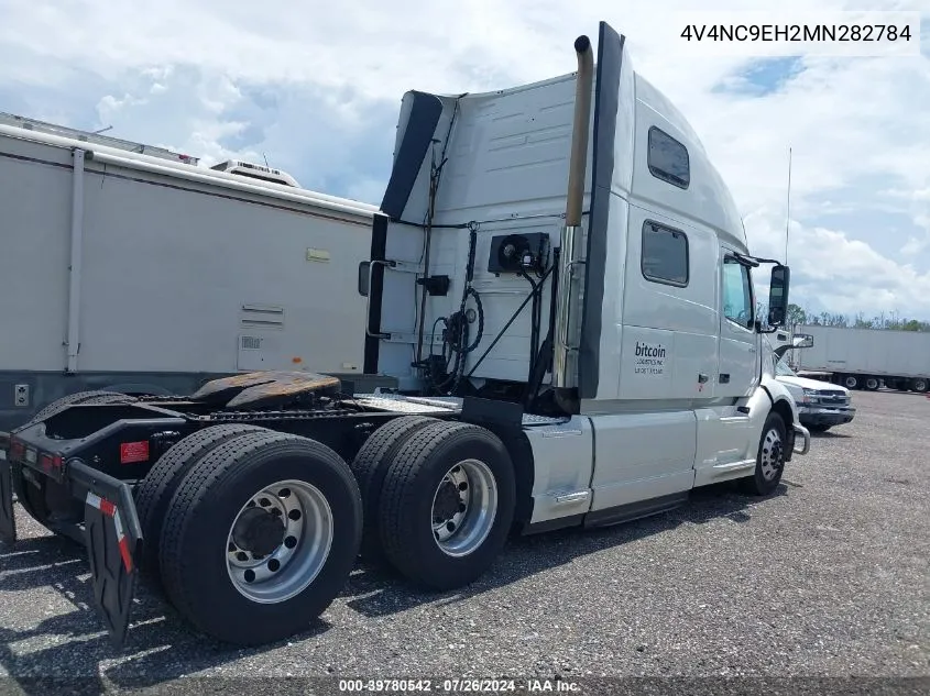 2021 Volvo Vnl VIN: 4V4NC9EH2MN282784 Lot: 39780542