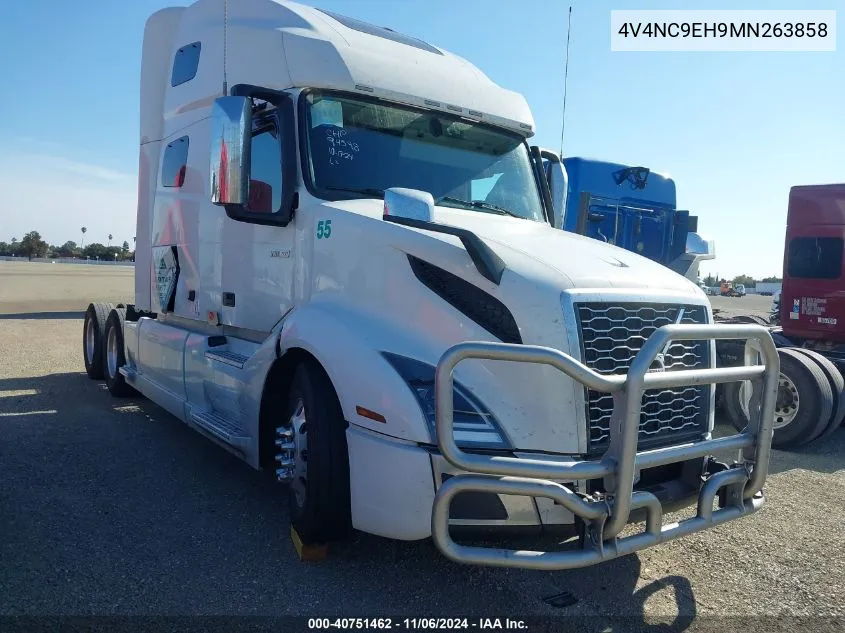 2021 Volvo Vnl VIN: 4V4NC9EH9MN263858 Lot: 40751462