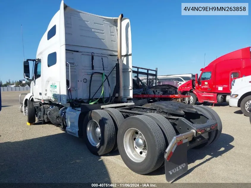 2021 Volvo Vnl VIN: 4V4NC9EH9MN263858 Lot: 40751462