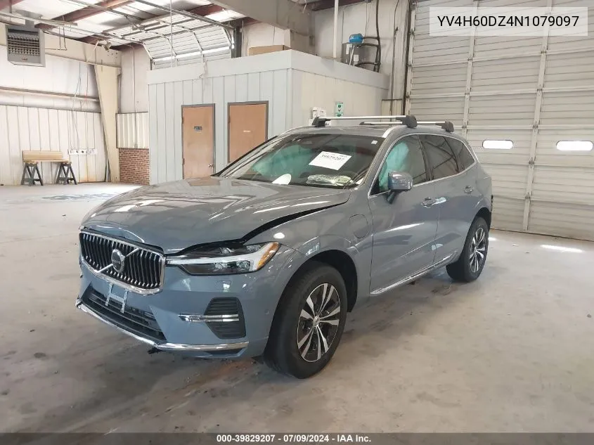 2022 Volvo Xc60 Recharge Plug-In Hybrid T8 Inscription Expression Extended Range VIN: YV4H60DZ4N1079097 Lot: 39829207