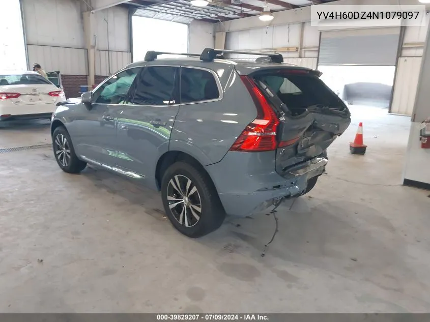 YV4H60DZ4N1079097 2022 Volvo Xc60 Recharge Plug-In Hybrid T8 Inscription Expression Extended Range