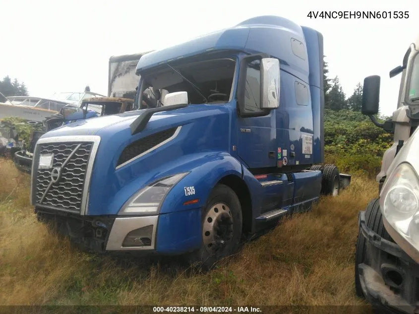 2022 Volvo Vnl VIN: 4V4NC9EH9NN601535 Lot: 40238214