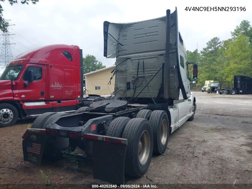 2022 Volvo Vnl VIN: 4V4NC9EH5NN293196 Lot: 40252840