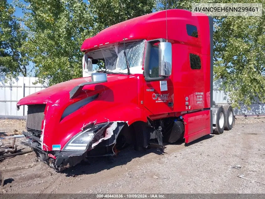 2022 Volvo Vnl VIN: 4V4NC9EH6NN299461 Lot: 40443836