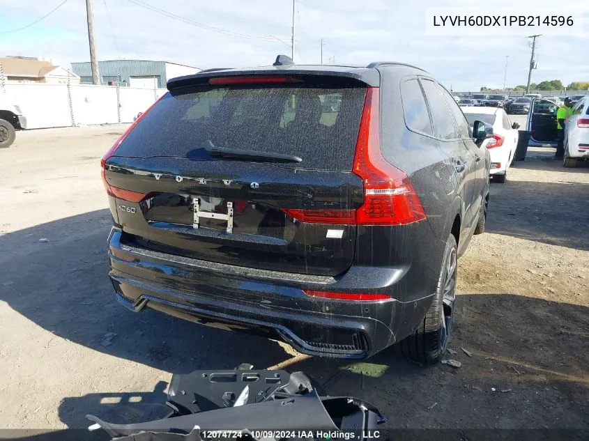 2023 Volvo Xc60 Recharge VIN: LYVH60DX1PB214596 Lot: 12074724