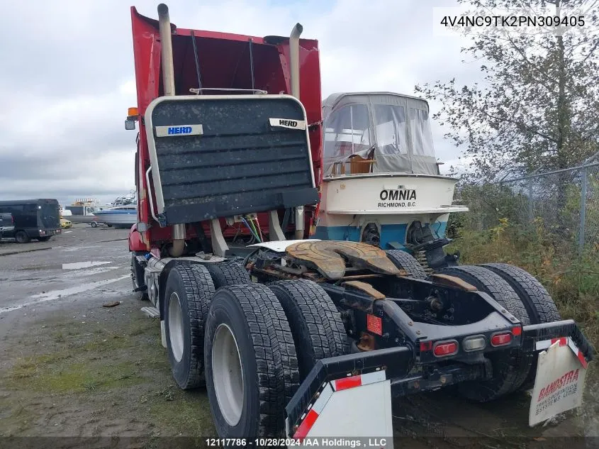 2023 Volvo Vnl VIN: 4V4NC9TK2PN309405 Lot: 12117786