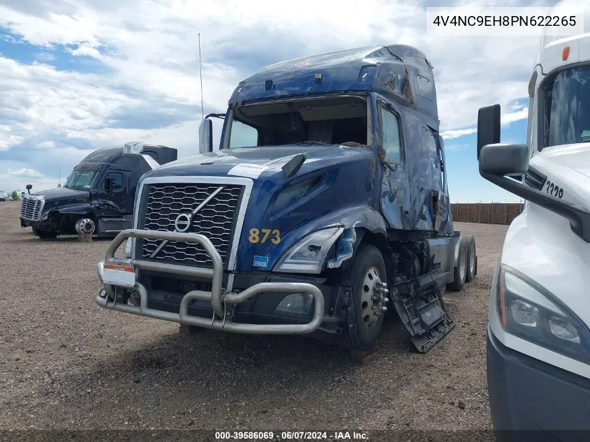 2023 Volvo Vnl VIN: 4V4NC9EH8PN622265 Lot: 39586069