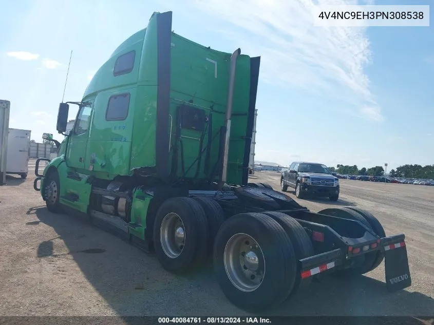 2023 Volvo Vnl VIN: 4V4NC9EH3PN308538 Lot: 40084761