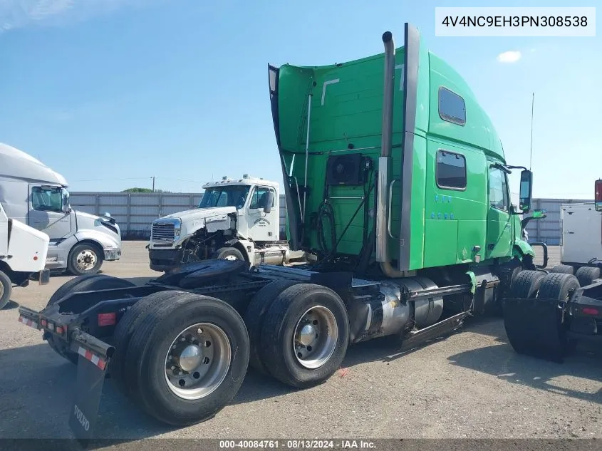 2023 Volvo Vnl VIN: 4V4NC9EH3PN308538 Lot: 40084761