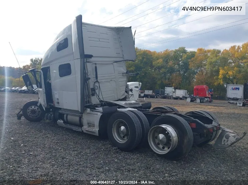 2023 Volvo Vnl VIN: 4V4NC9EH9PN603417 Lot: 40643127