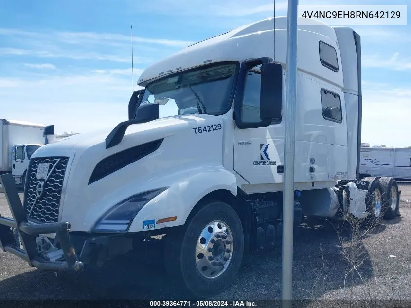 2024 Volvo Vnl VIN: 4V4NC9EH8RN642129 Lot: 39364771