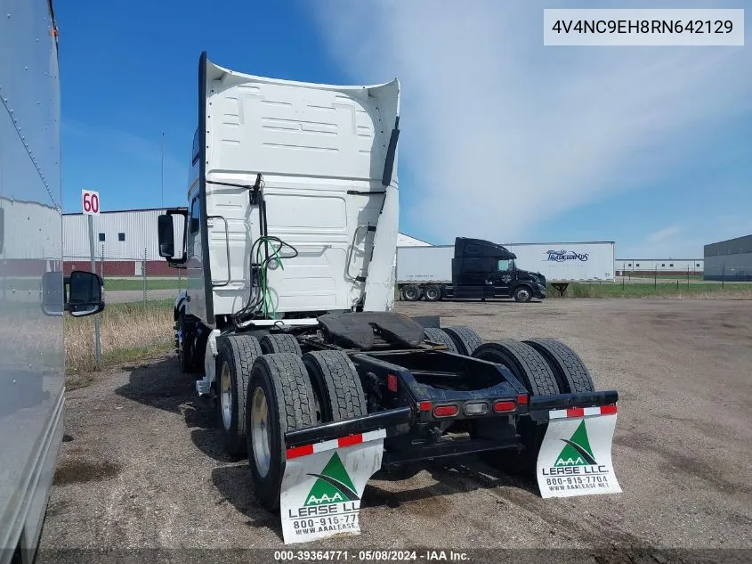 2024 Volvo Vnl VIN: 4V4NC9EH8RN642129 Lot: 39364771