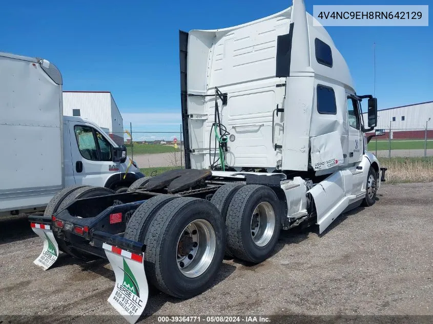 2024 Volvo Vnl VIN: 4V4NC9EH8RN642129 Lot: 39364771