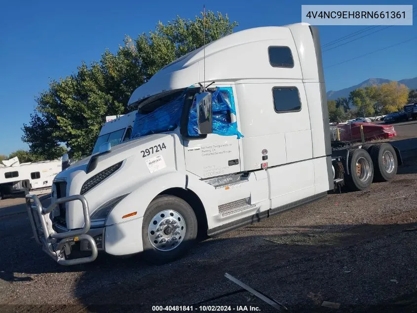 2024 Volvo Vnl VIN: 4V4NC9EH8RN661361 Lot: 40481841