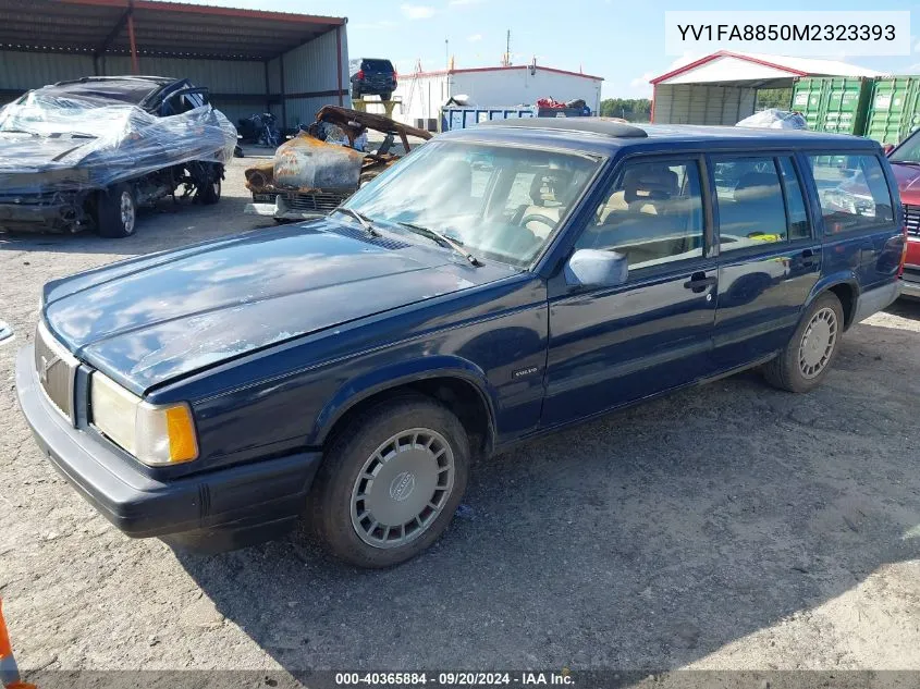 YV1FA8850M2323393 1991 Volvo 740