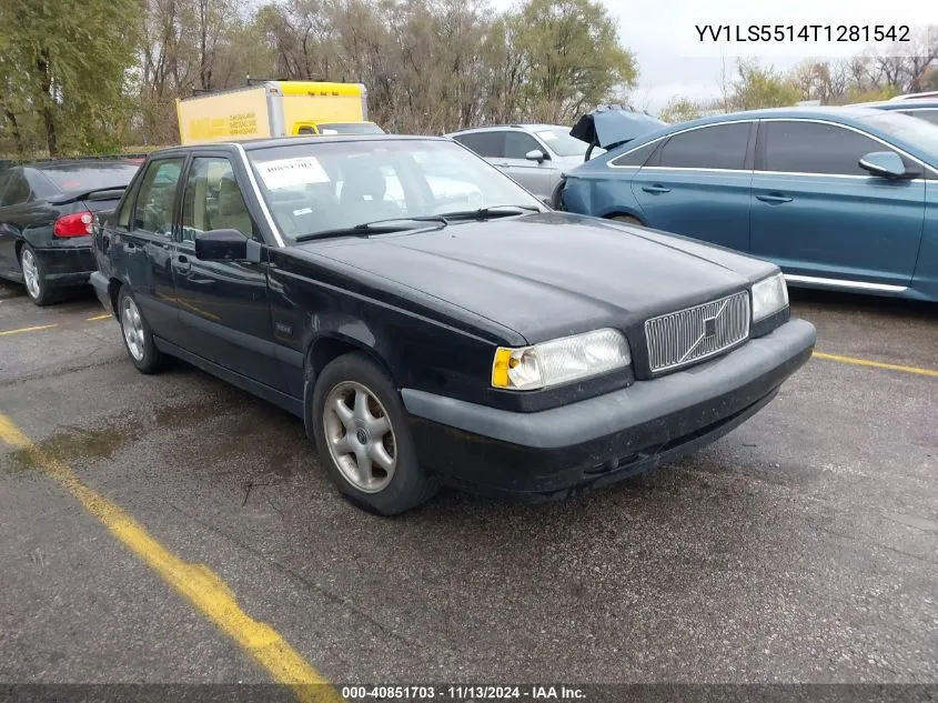 1996 Volvo 850 Glt VIN: YV1LS5514T1281542 Lot: 40851703