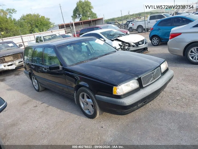 1997 Volvo 850 T5 VIN: YV1LW572WV2338754 Lot: 40276023