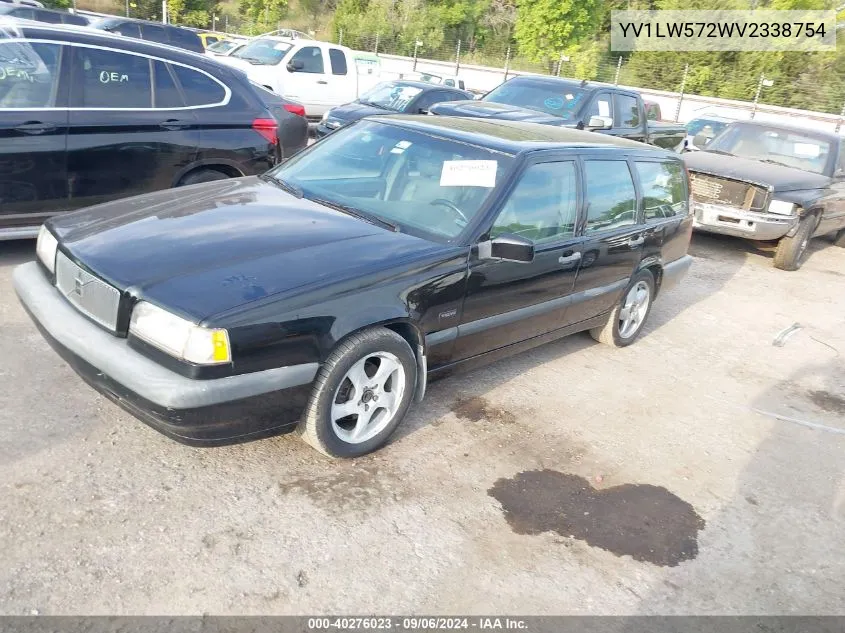 1997 Volvo 850 T5 VIN: YV1LW572WV2338754 Lot: 40276023