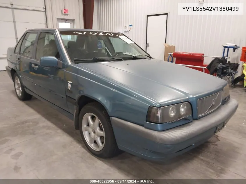 1997 Volvo 850 Gt VIN: YV1LS5542V1380499 Lot: 40322956