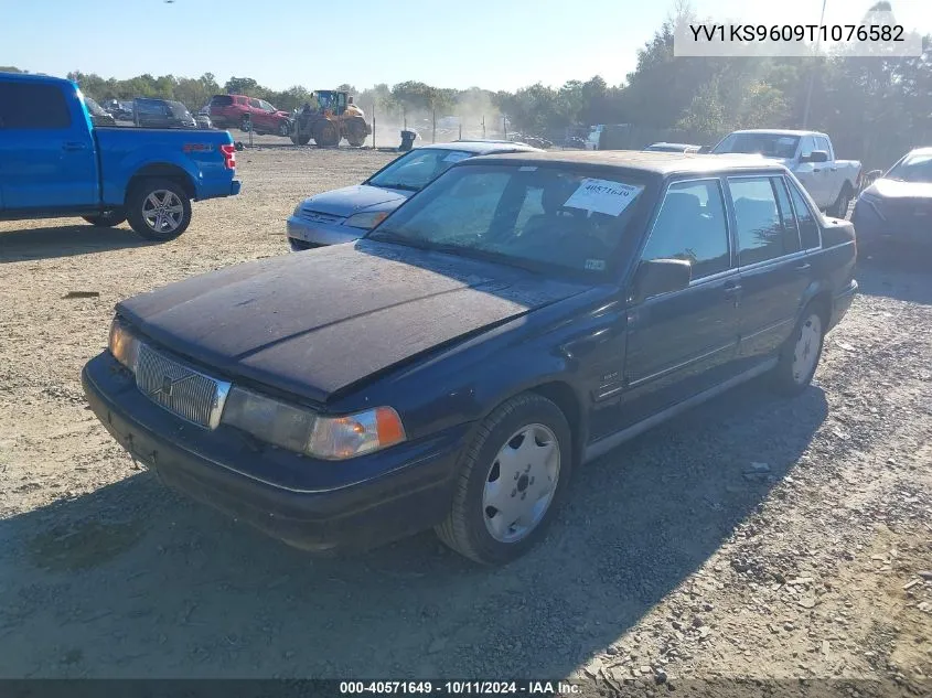 1996 Volvo 960 VIN: YV1KS9609T1076582 Lot: 40571649