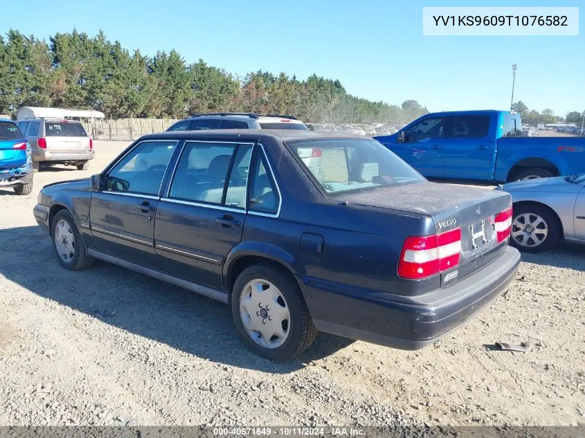 1996 Volvo 960 VIN: YV1KS9609T1076582 Lot: 40571649