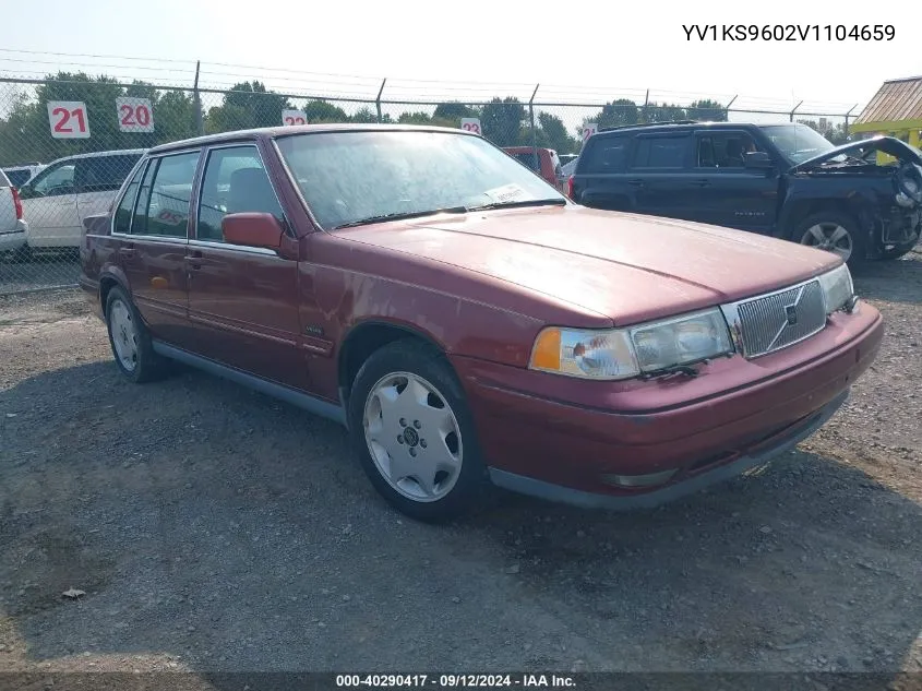 1997 Volvo 960 VIN: YV1KS9602V1104659 Lot: 40290417