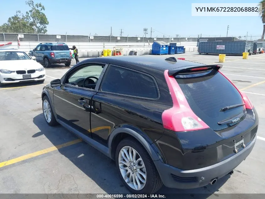 2008 Volvo C30 T5 R-Design/T5 Version 1.0/T5 Version 2.0 VIN: YV1MK672282068882 Lot: 40016598